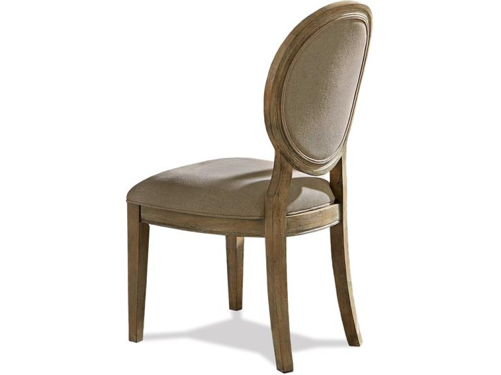 Upholstered Oval Side Chair - main image