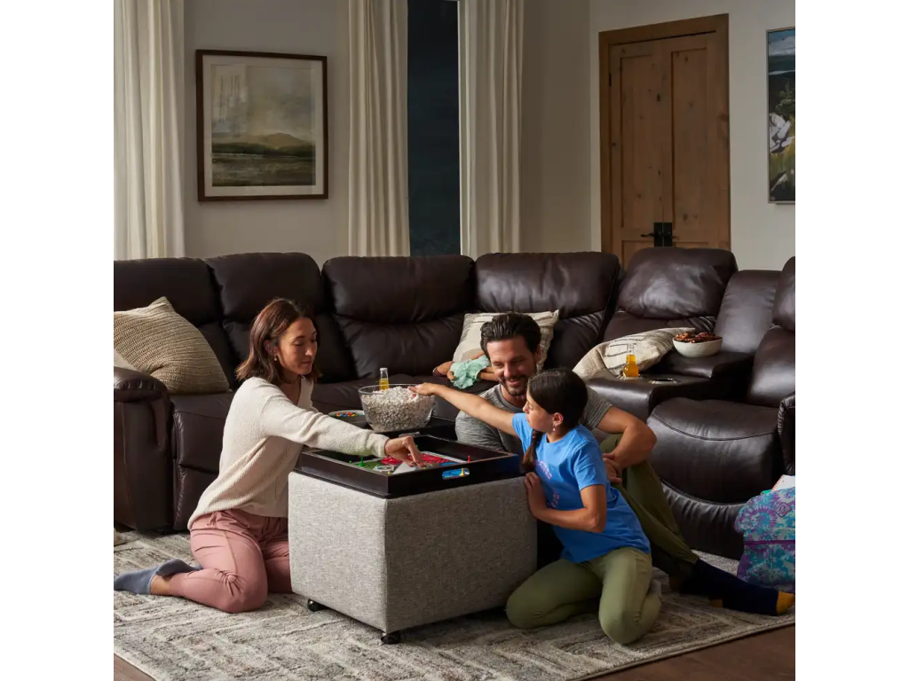 Leo Storage Ottoman - image 2