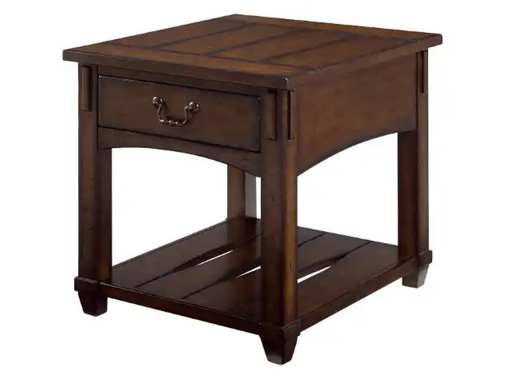 Tacoma Rectangular Drawer End Table - main image