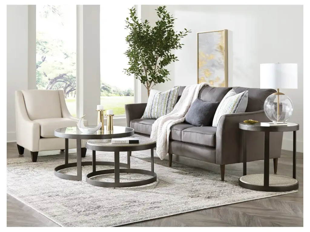 Hidden Treasures Concrete Nesting Coffee Tables - image 2