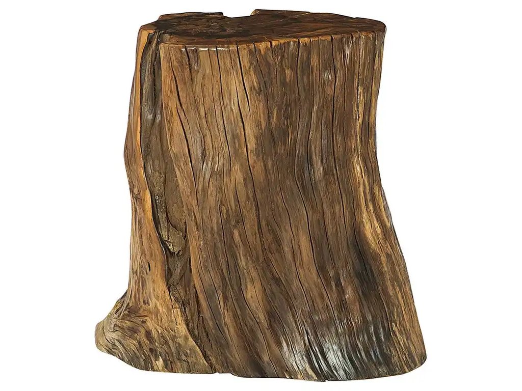Hidden Treasures Tree Trunk Accent Table - main image