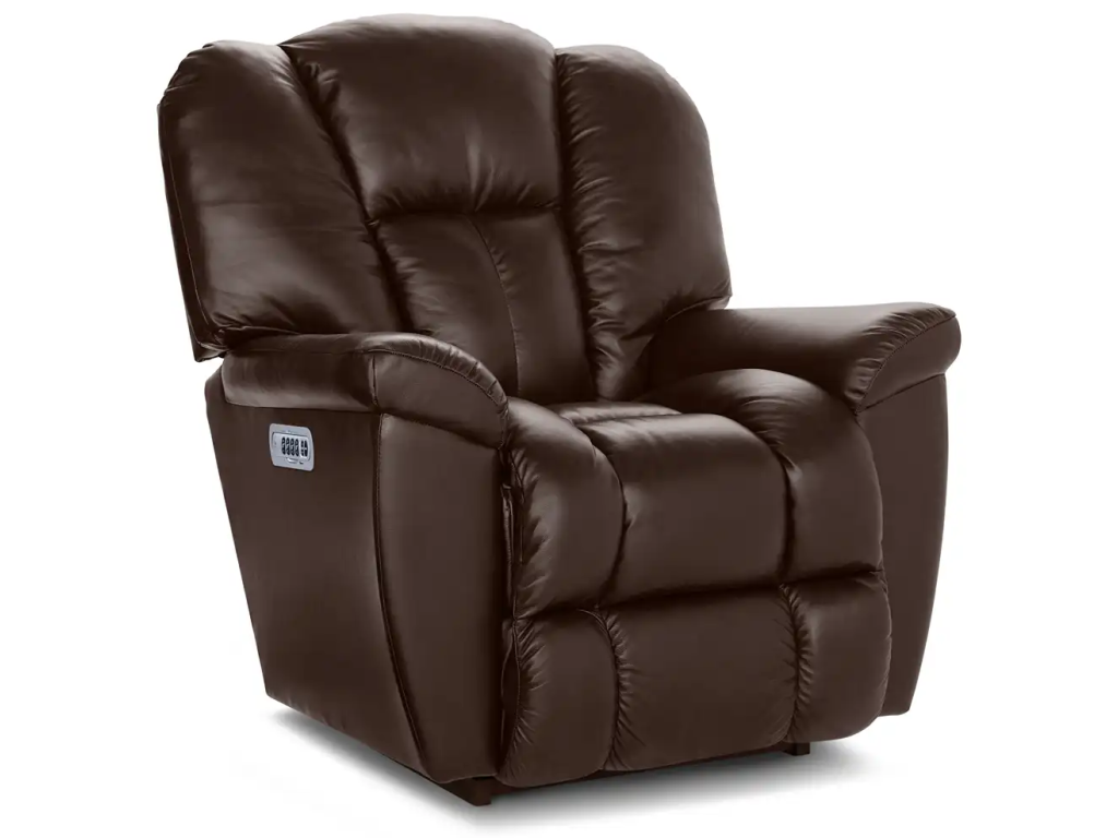 Maverick Power Rocking Recliner w/ Headrest & Lumbar - image 5