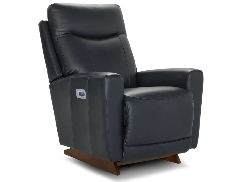 Kodie Power Rocking Recliner w/ Headrest & Lumbar - image 3