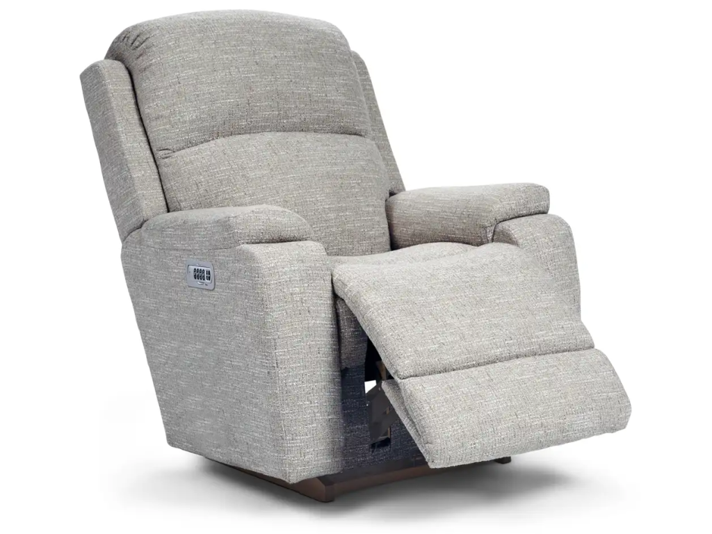 Dorian Power Rocking Recliner w/ Headrest & Lumbar - image 5