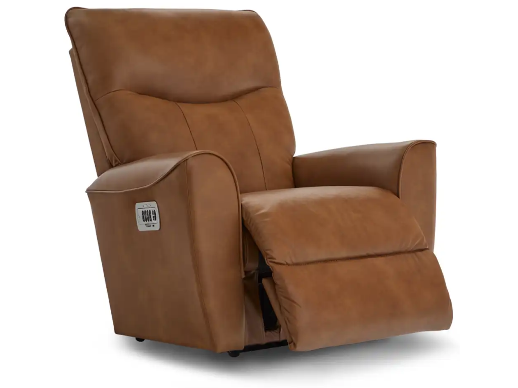 Belmont Power Wall Recliner w/ Headrest & Lumbar - image 5
