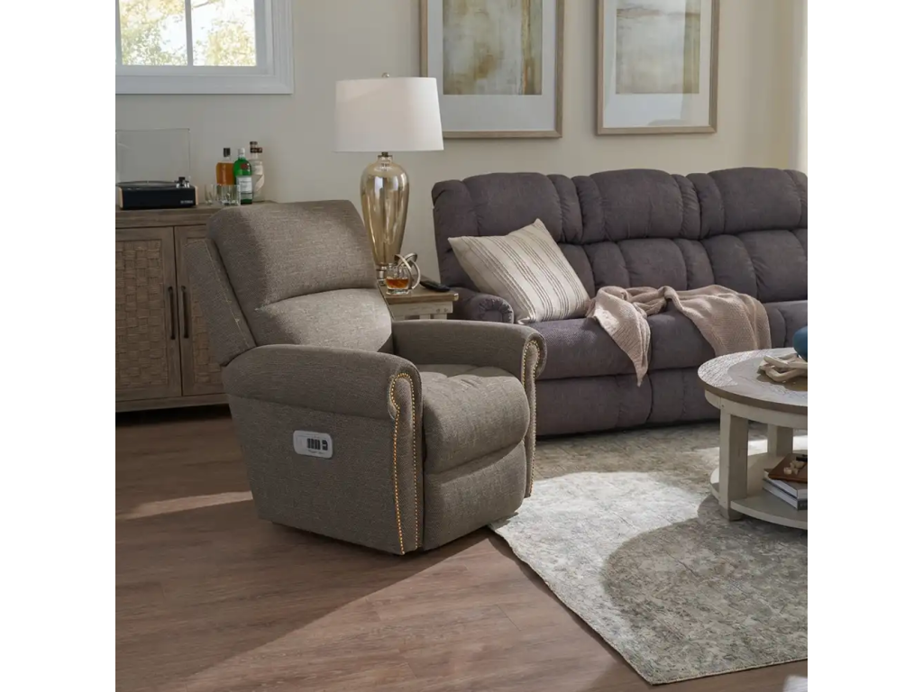 Dutton Power Wall Recliner w/ Headrest & Lumbar - image 2