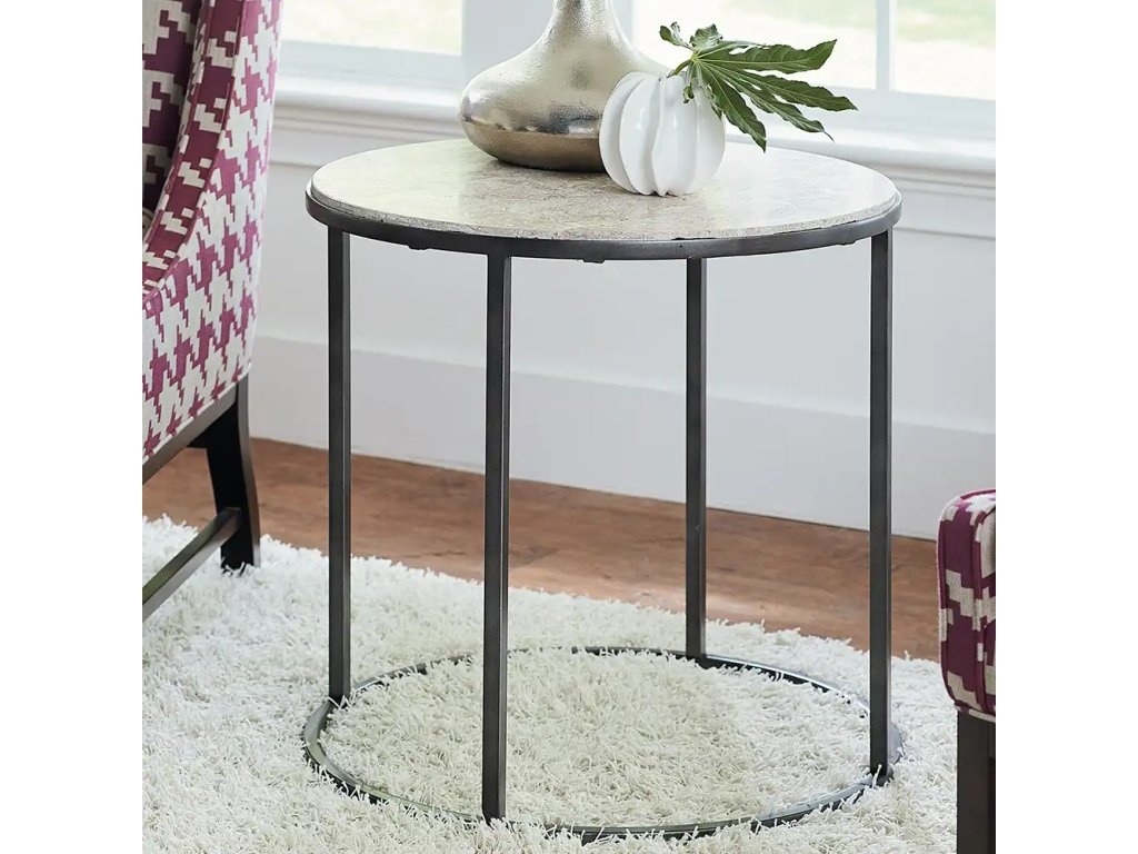 Modern Basics Round End Table - image 1