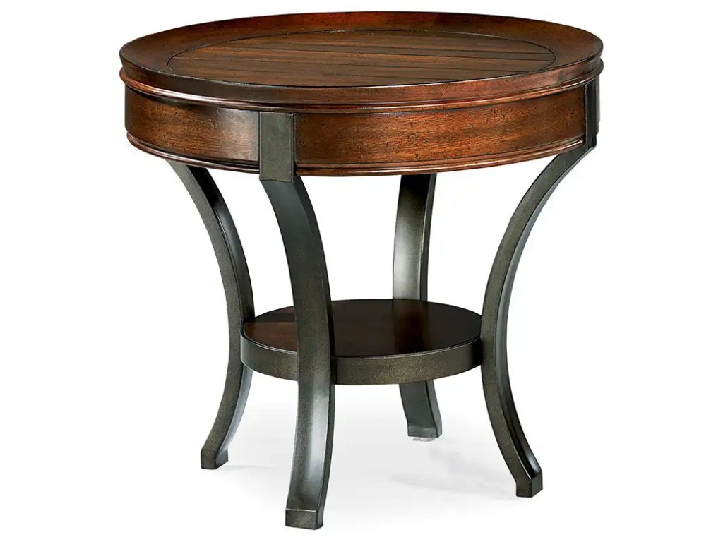 Sunset Valley Round End Table - main image