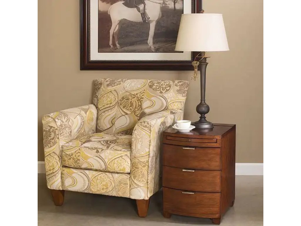Chairsides Bowfront Chairside Table - image 1