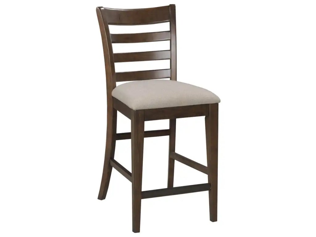Kafe Tall Ladderback Chair, Mocha - main image