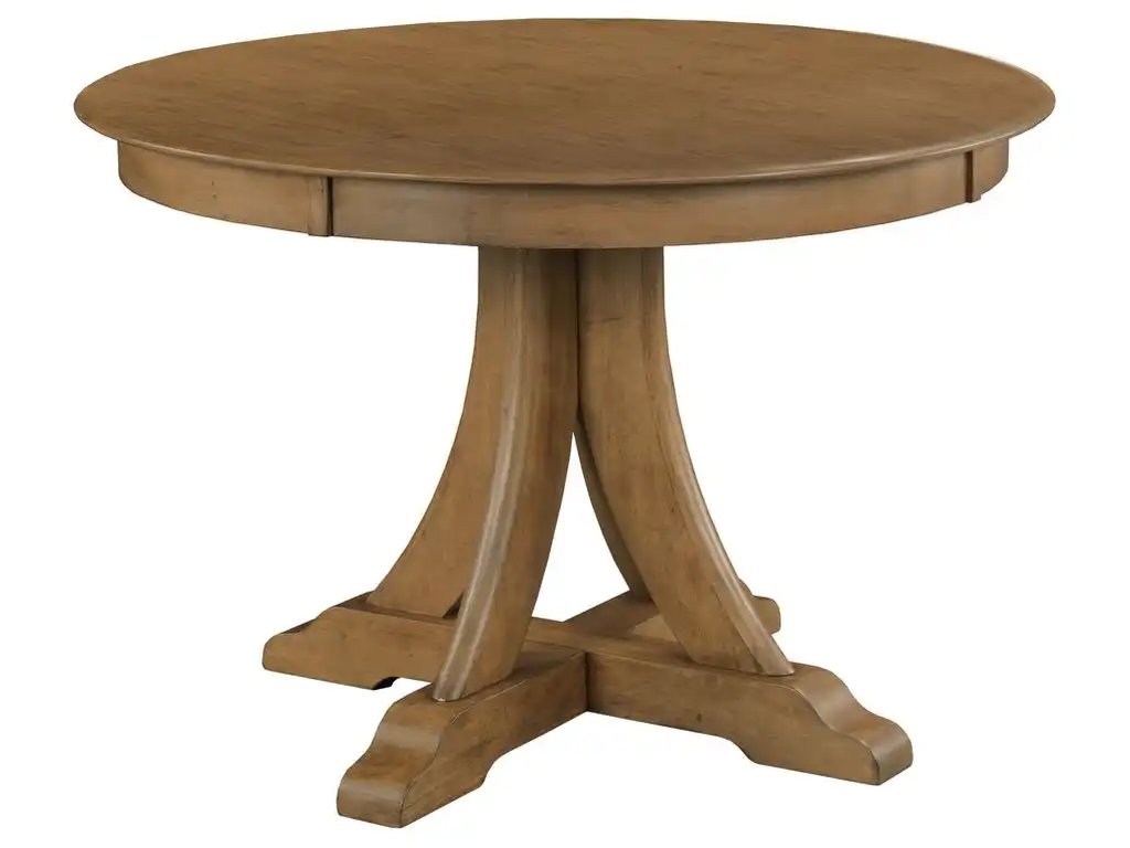 Kafe 44" Round Quad Table, Latte - image 1
