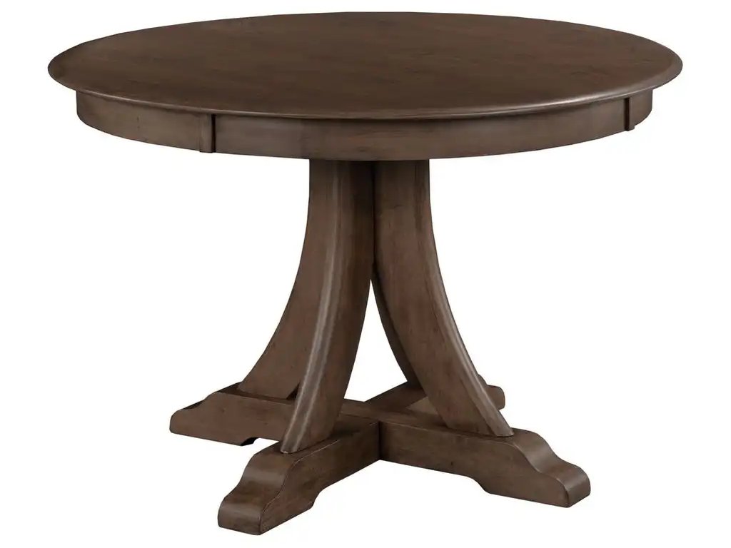 Kafe 44" Round Quad Table, Mocha - main image