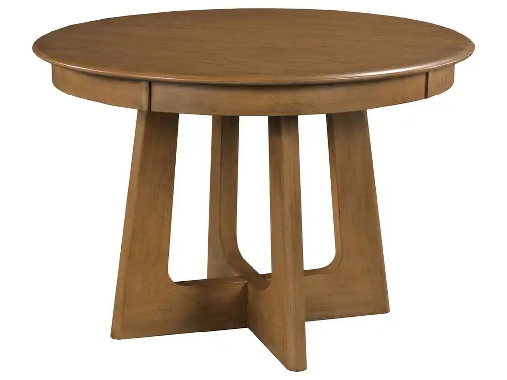 Kafe 44" Round Pedestal Table, Latte - main image