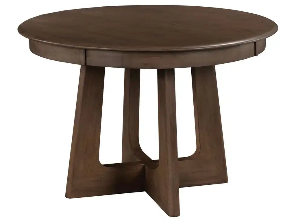 Kafe 44" Round Pedestal Table, Mocha - main image