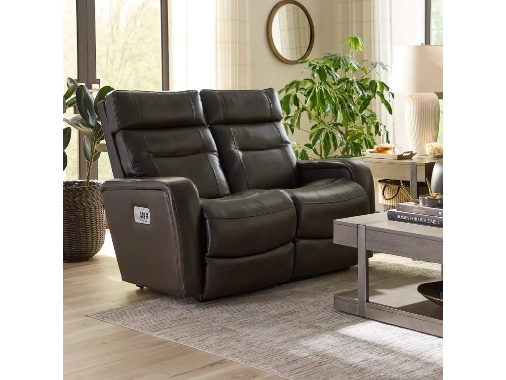 Baron Power Wall Reclining Loveseat w/ Headrest - main image