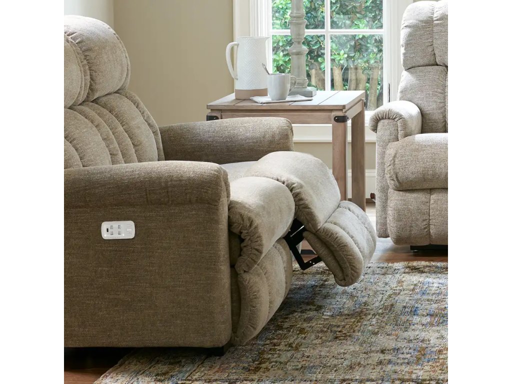 Pinnacle Power Wall Reclining Loveseat w/ Headrest & Lumbar - image 1