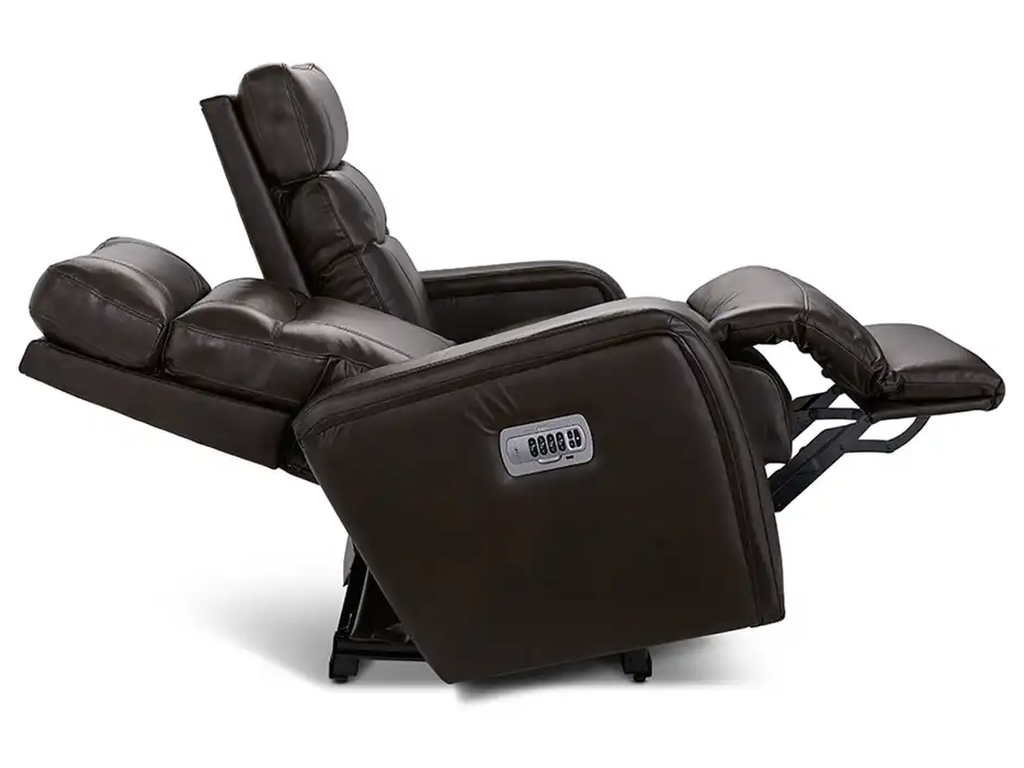 Baron Power Wall Reclining Loveseat w/ Headrest & Lumbar - image 6