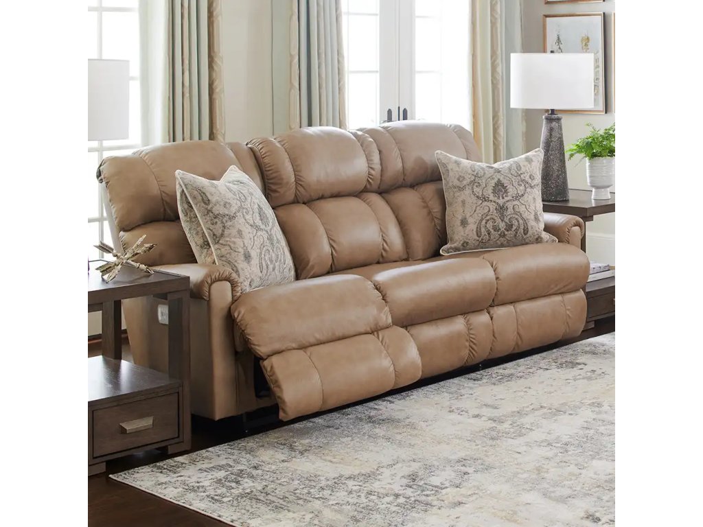 Pinnacle Power Wall Reclining Sofa w/ Headrest & Lumbar - image 2