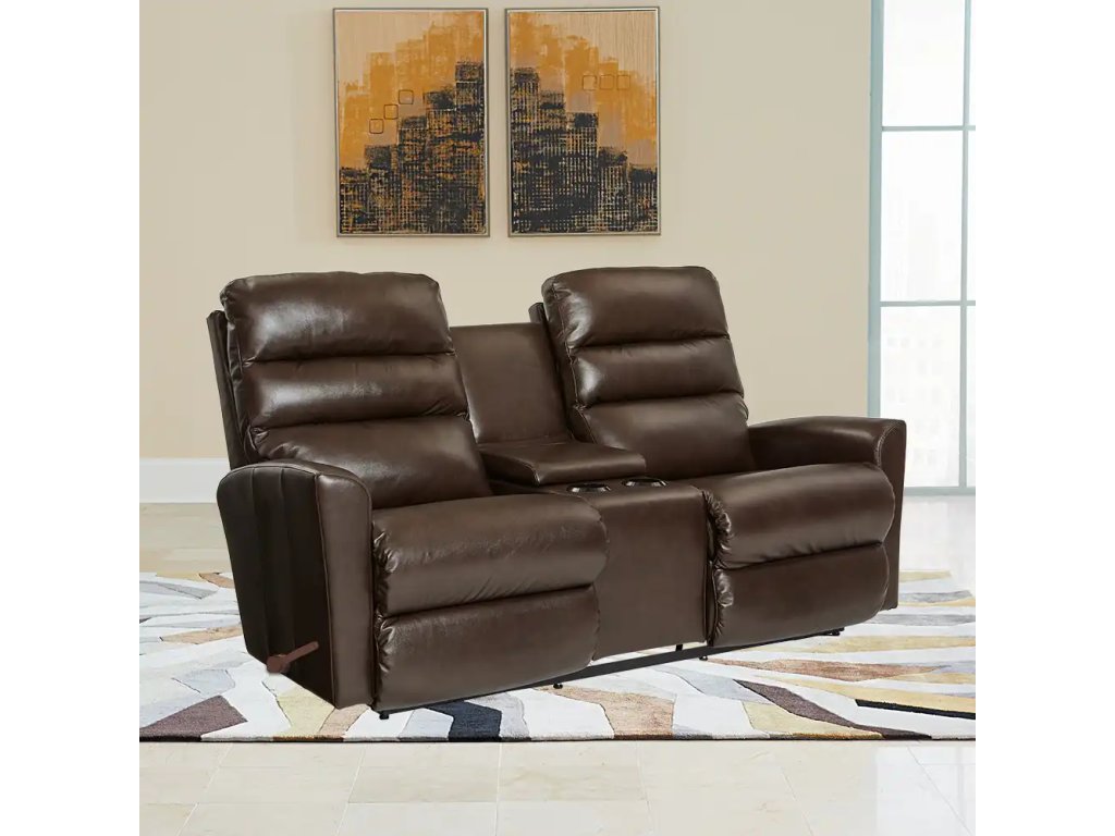 Liam Wall Reclining Loveseat w/ Console - image 2
