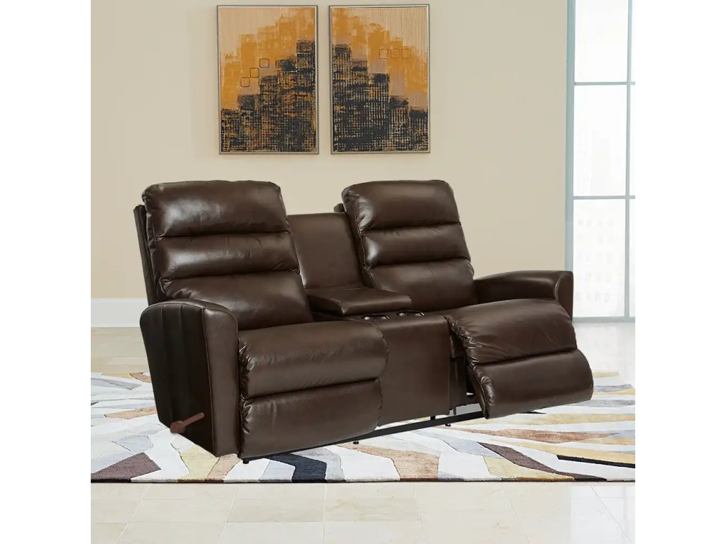 Liam Wall Reclining Loveseat w/ Console - image 3