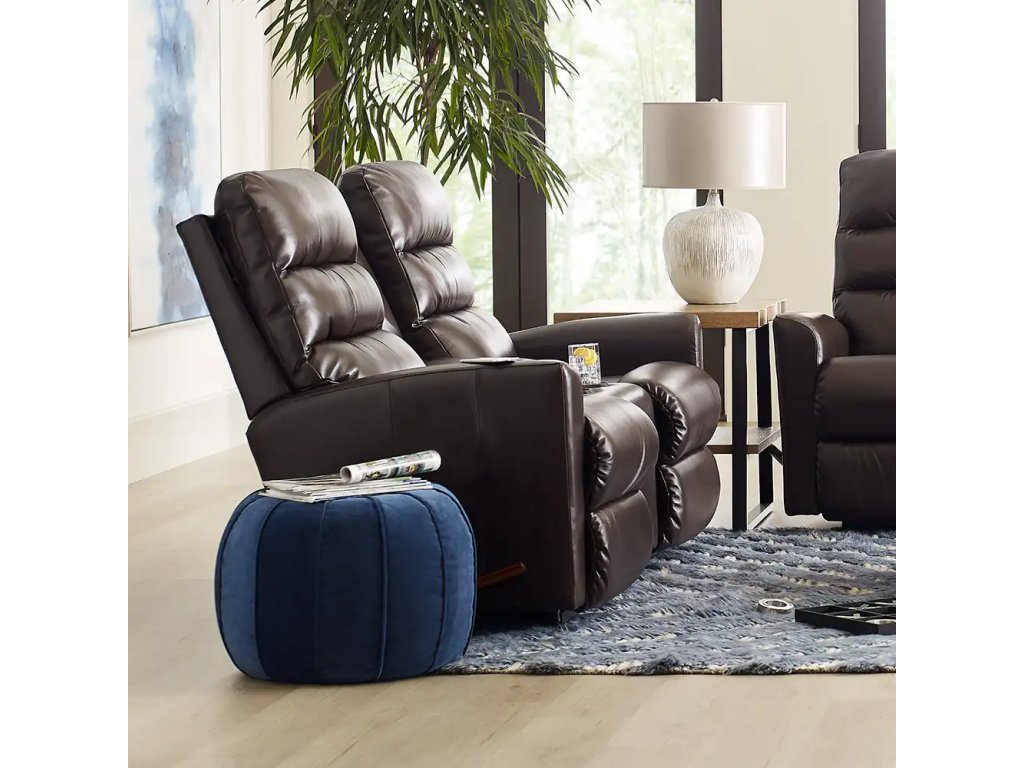 Liam Wall Reclining Loveseat w/ Console - image 4