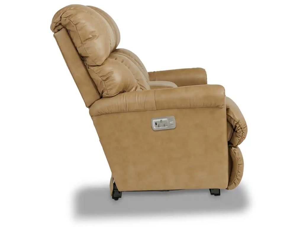 Pinnacle Power Wall Reclining Loveseat w/ Headrest & Console - image 8
