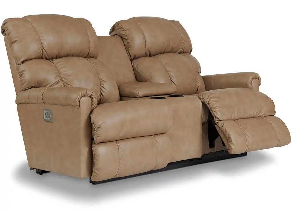 Pinnacle Power Wall Reclining Loveseat w/ Headrest & Console - image 7