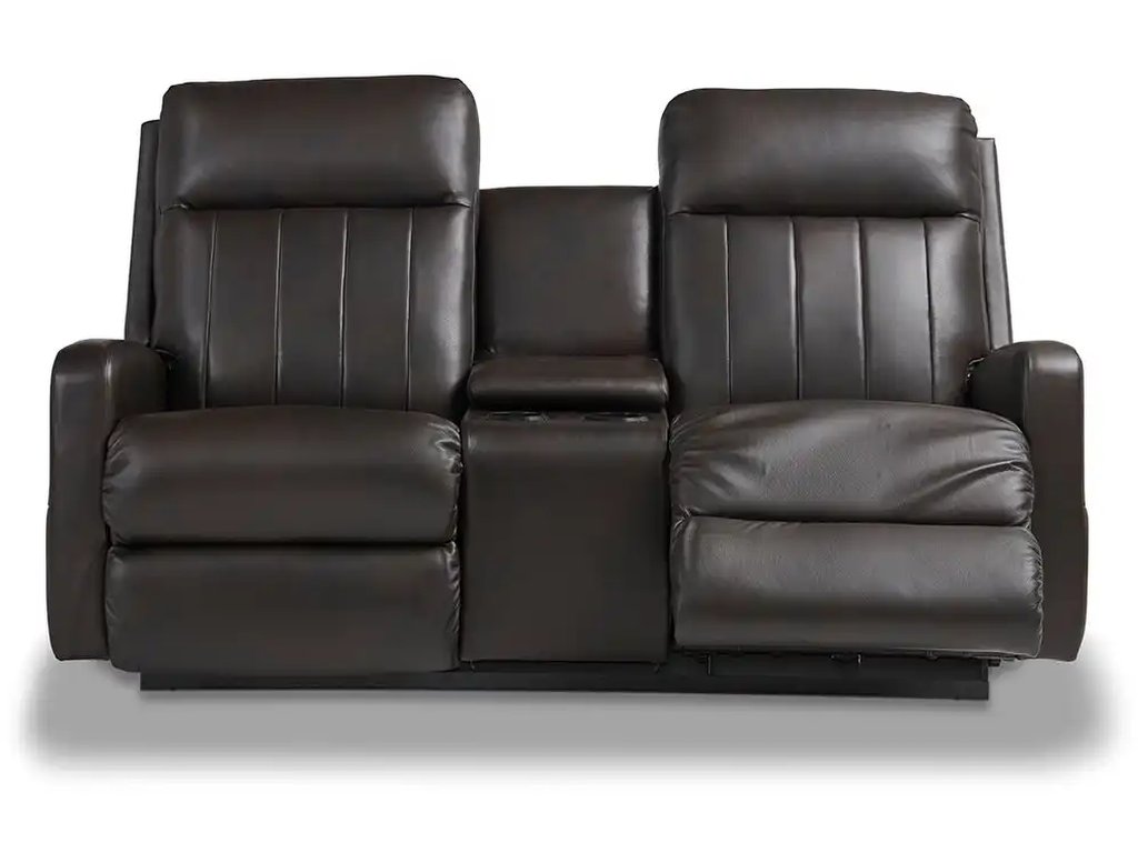 Finley Power Wall Reclining Loveseat w/ Console Headrest & Lumbar - image 2