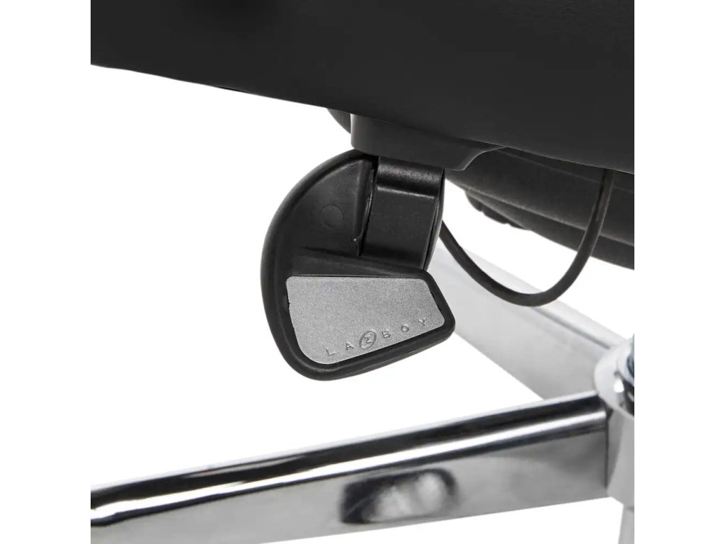 Sutherland Quilted Leather Office Chair, Jet Black - image 10