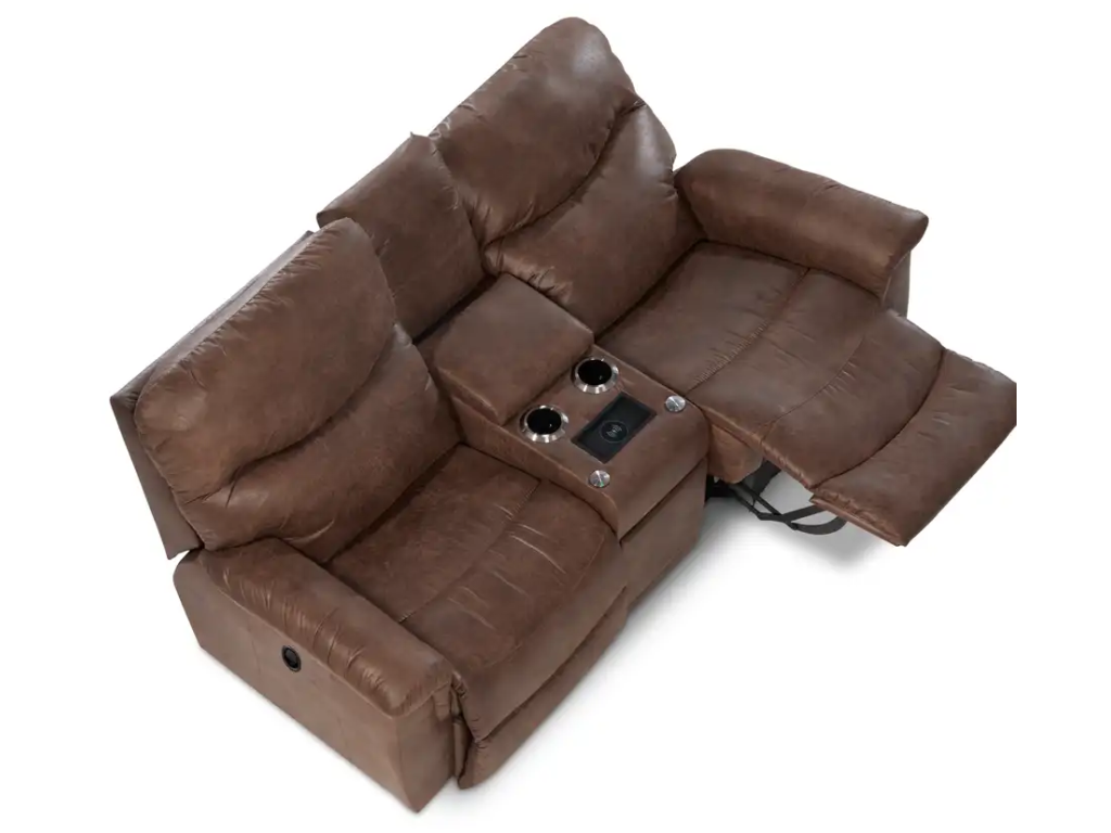 James Reclining Loveseat w/ Console - image 7