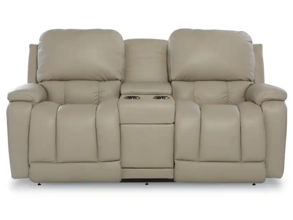 Greyson Reclining Loveseat w/ Console - image 1