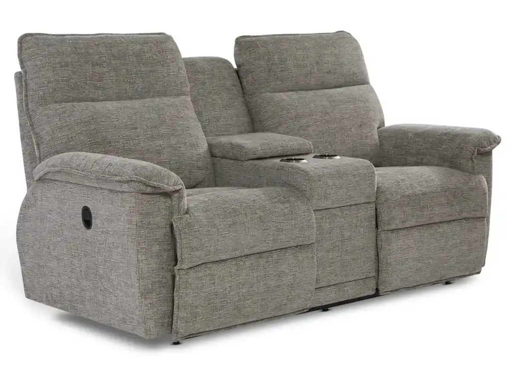 Jay Reclining Loveseat w/ Console - image 2
