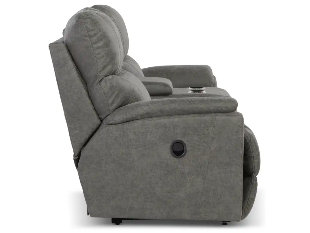 Trouper Reclining Loveseat w/ Console - image 2