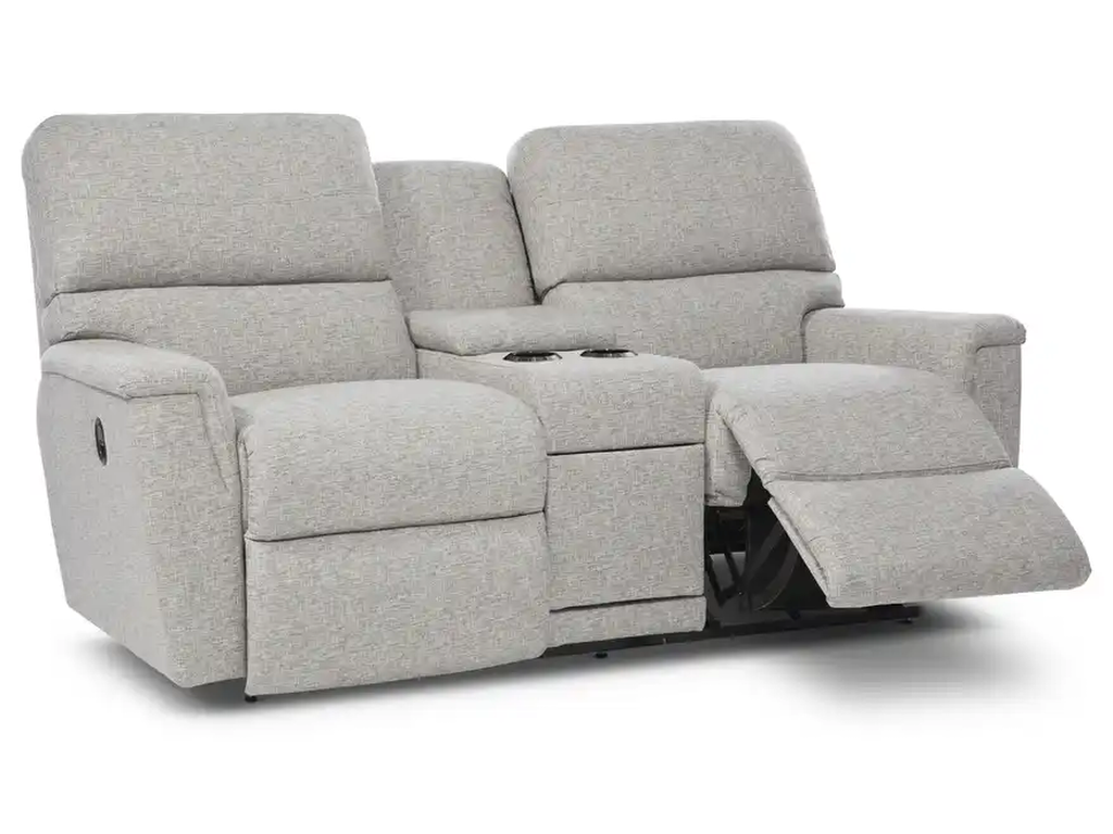 Ava Reclining Loveseat w/ Console - image 4