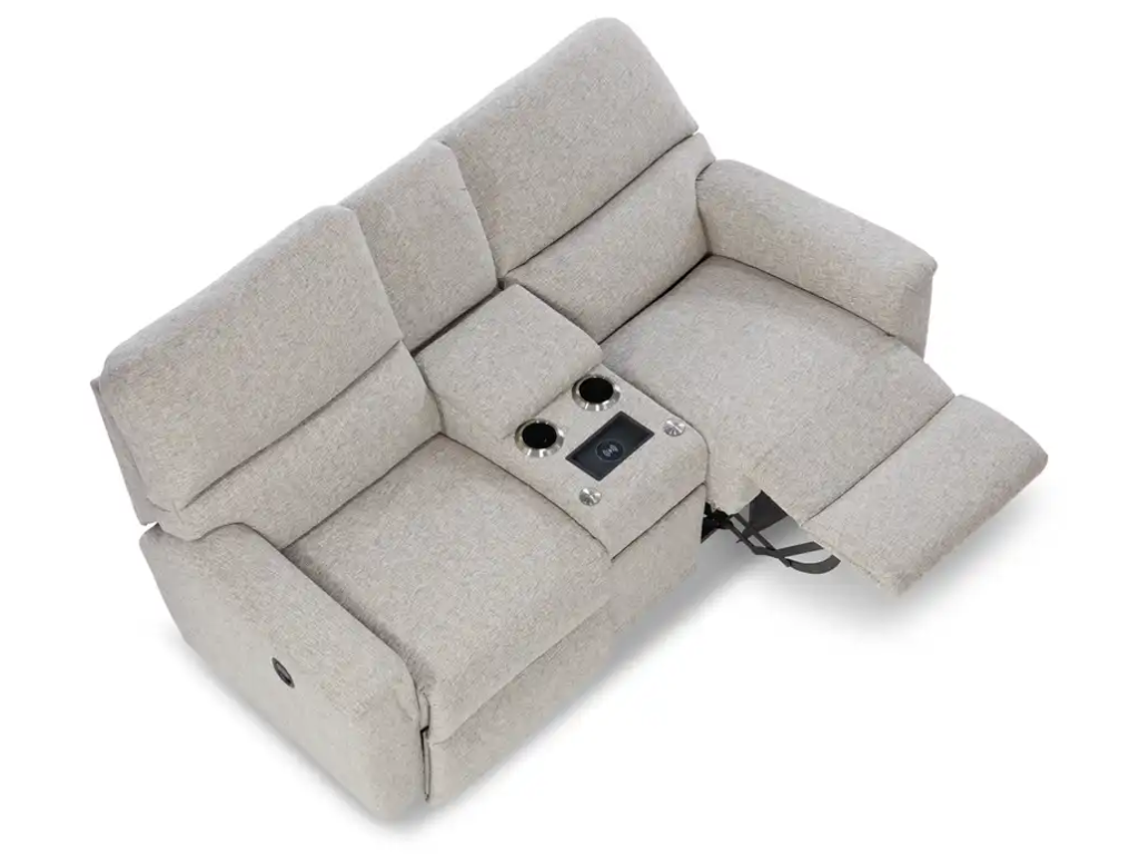 Ava Reclining Loveseat w/ Console - image 9
