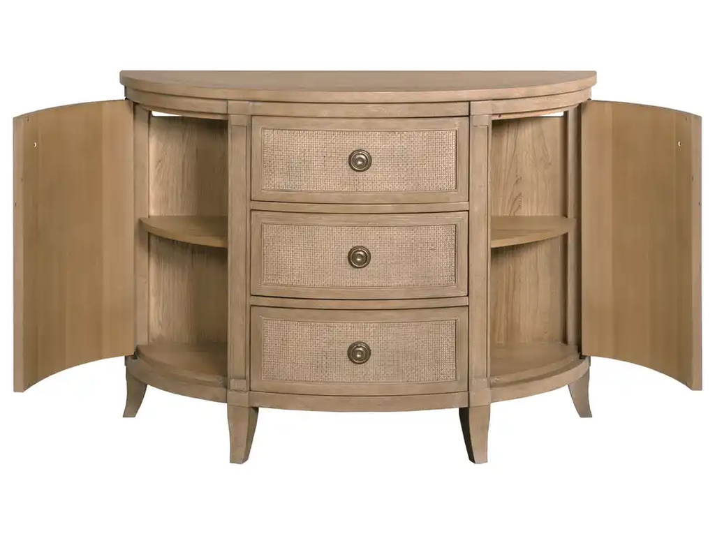 Chastain Woodfield Demilune Table - image 2