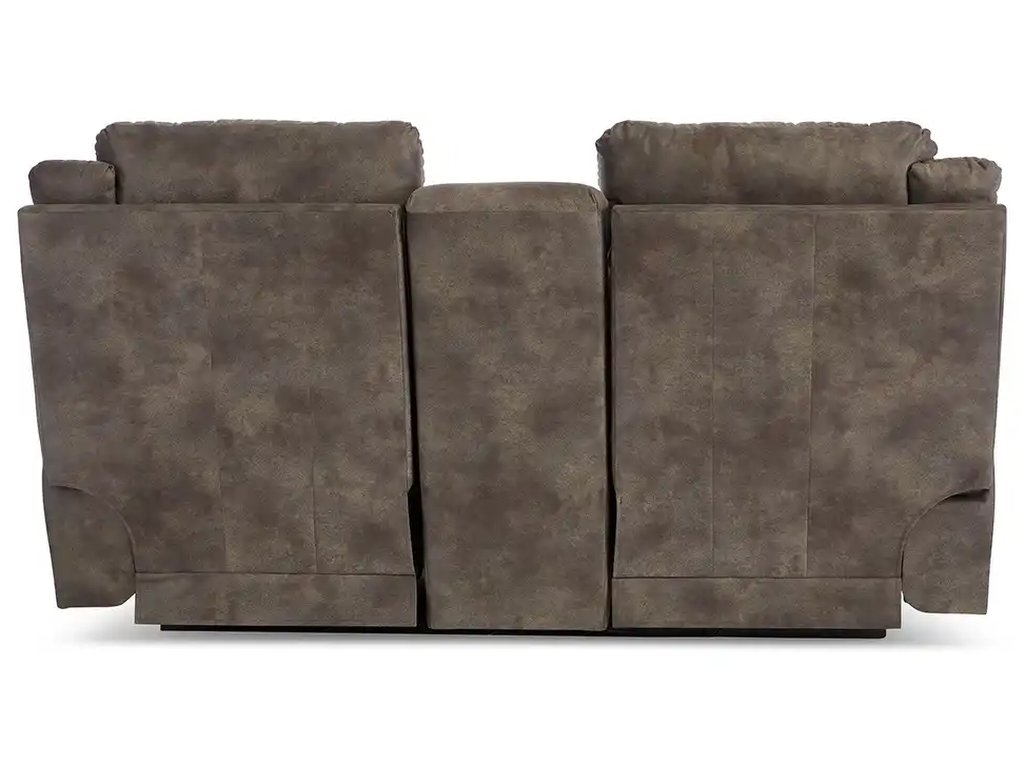 Joel Power Reclining Loveseat w/ Headrest & Console - image 8