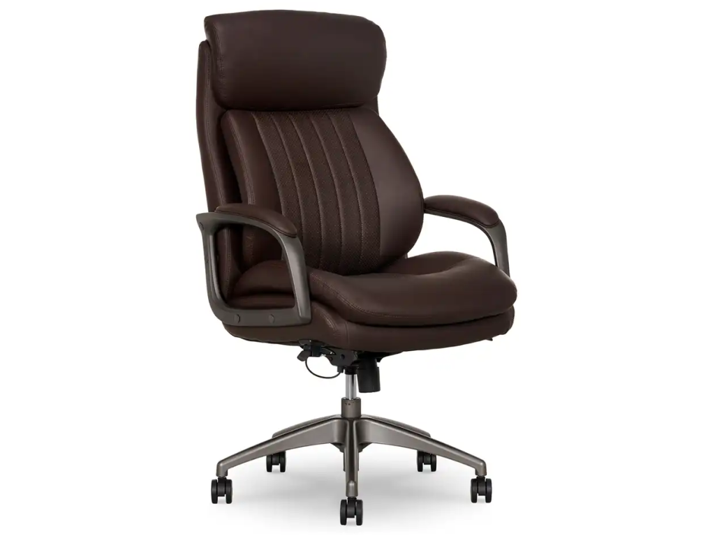 Nova Executive Leather Office Chair, Brown - main image
