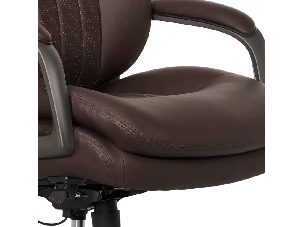 Nova Executive Leather Office Chair, Brown - image 9