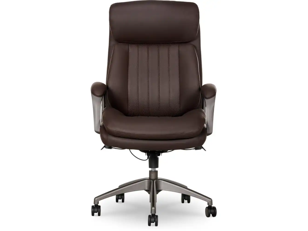 Nova Executive Leather Office Chair, Brown - image 2