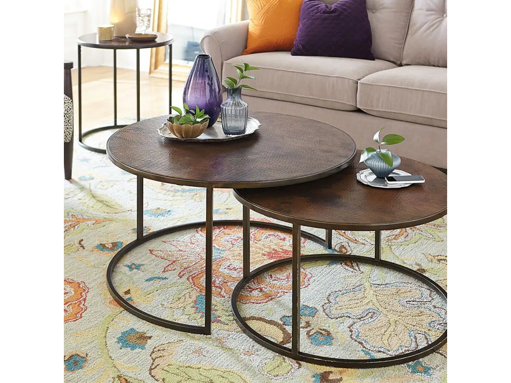 Sanford Round End Table - image 1