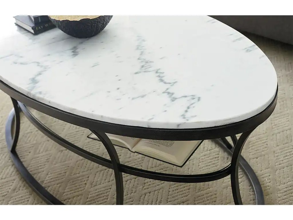 Impact Oval Cocktail Table - image 1
