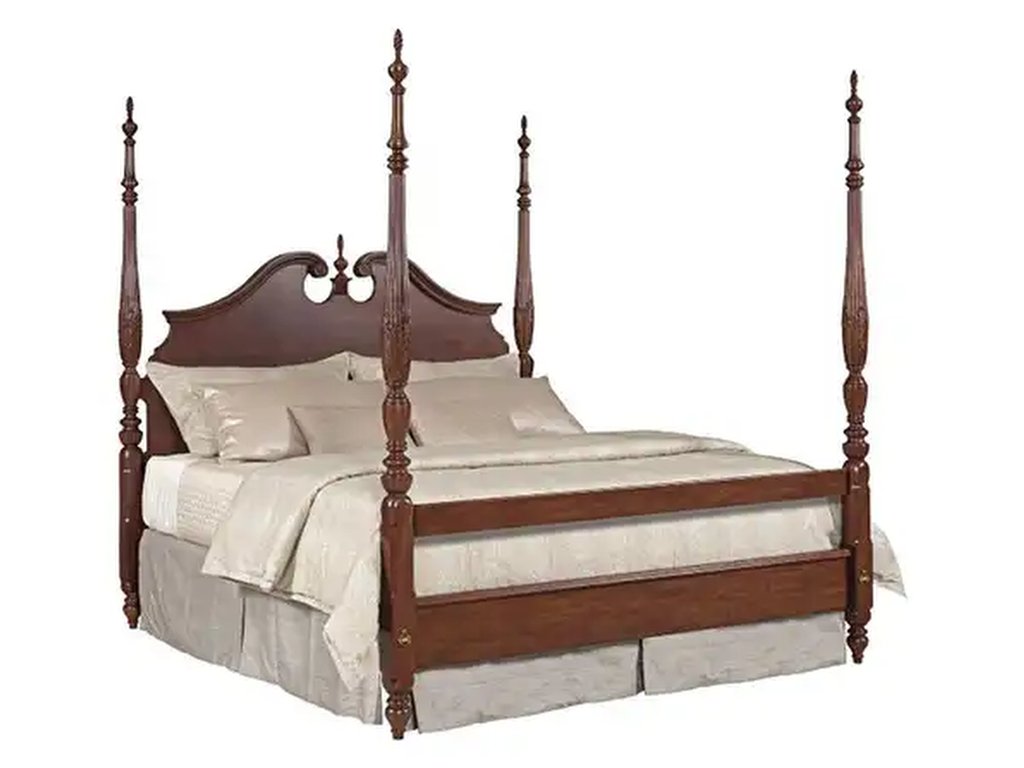 Hadleigh Rice Carved Queen Bed - main image