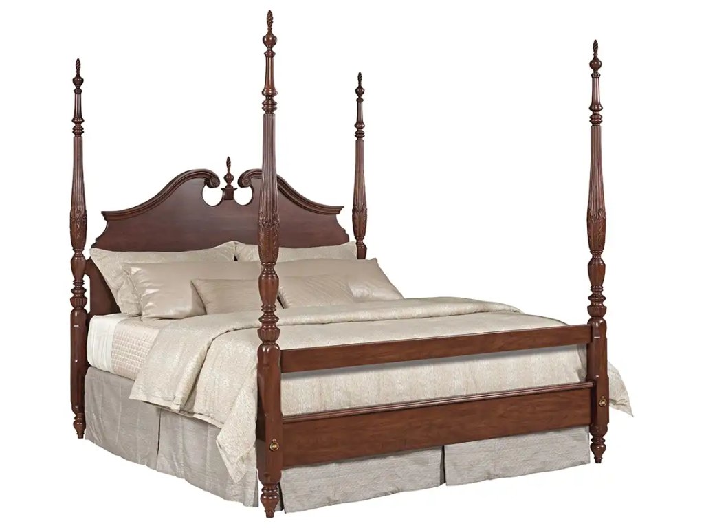 Hadleigh Rice Carved King Bed - main image