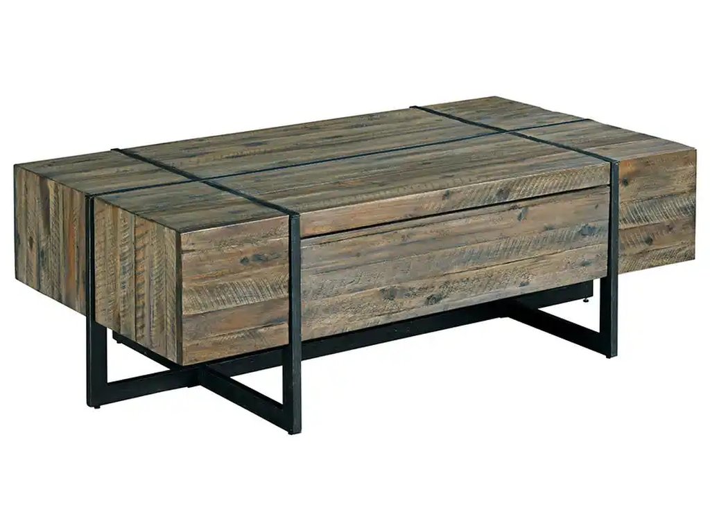 Modern Timber Rectangular Cocktail Table - main image