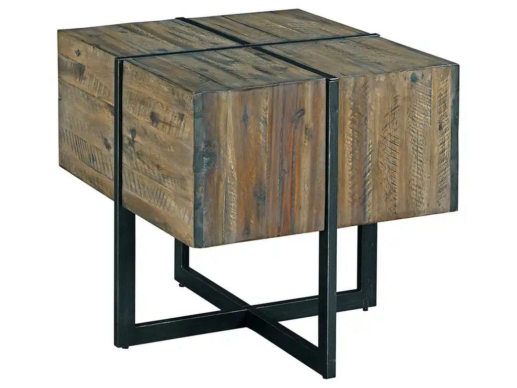 Modern Timber Accent End Table - main image