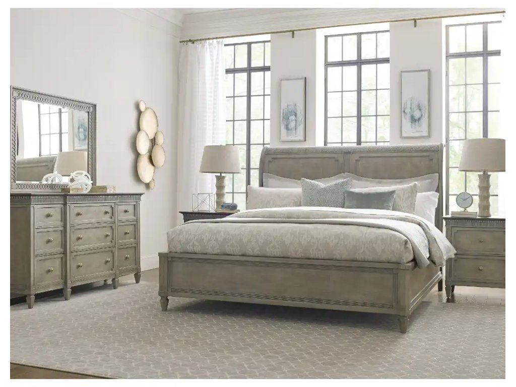 Savona King Anna Sleigh Bed - image 1