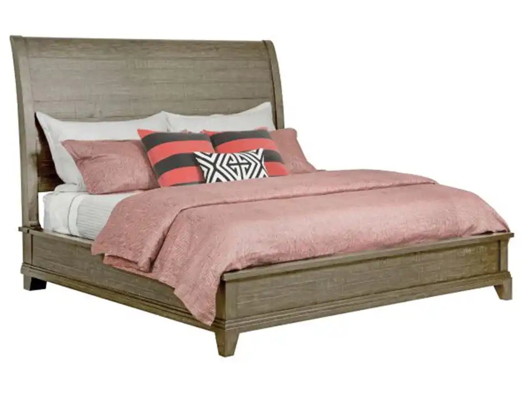 Plank Road California King Eastburn Medium Sleigh Bed - main image