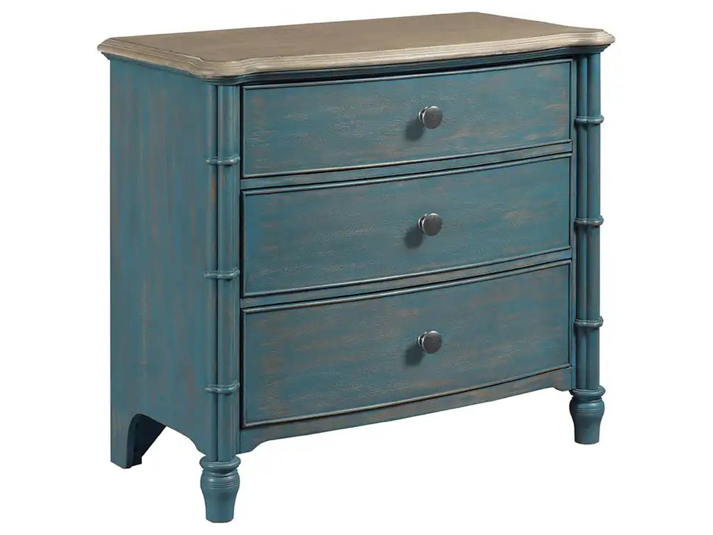 Litchfield Sundown Accent Chest Blue - main image