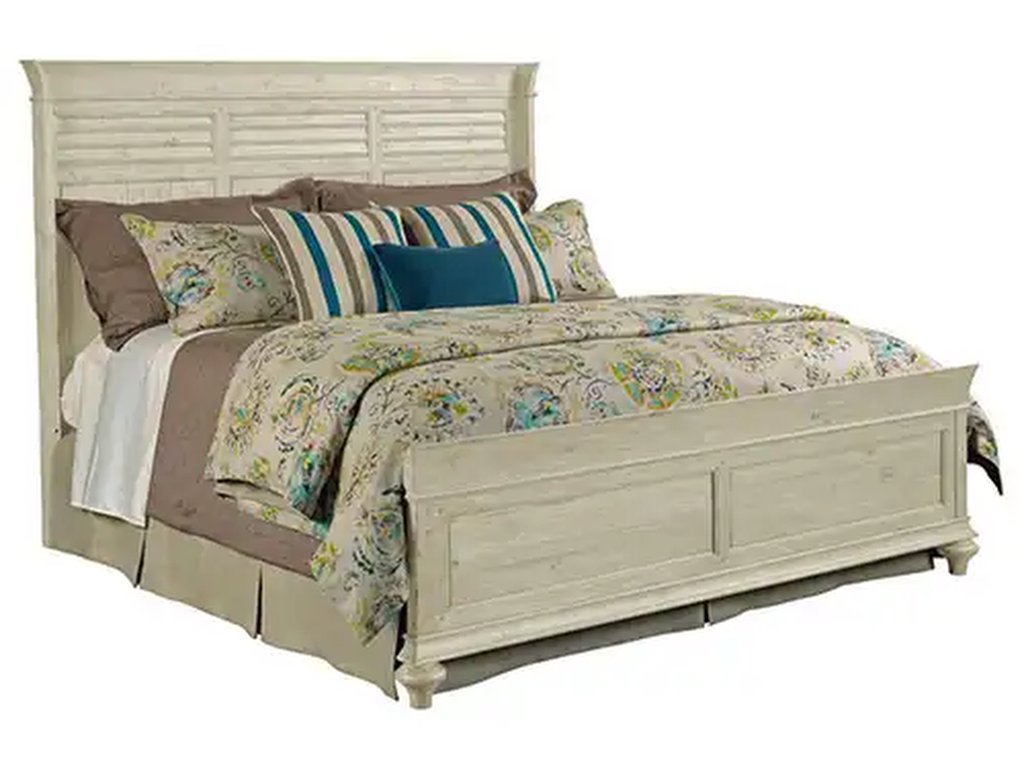 Weatherford King Cornsilk Shelter Bed - main image